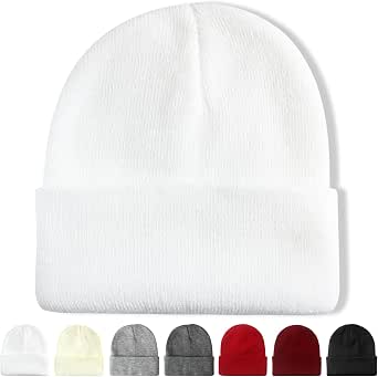 NPQQUAN Unisex Cuffed Knit Beanie
