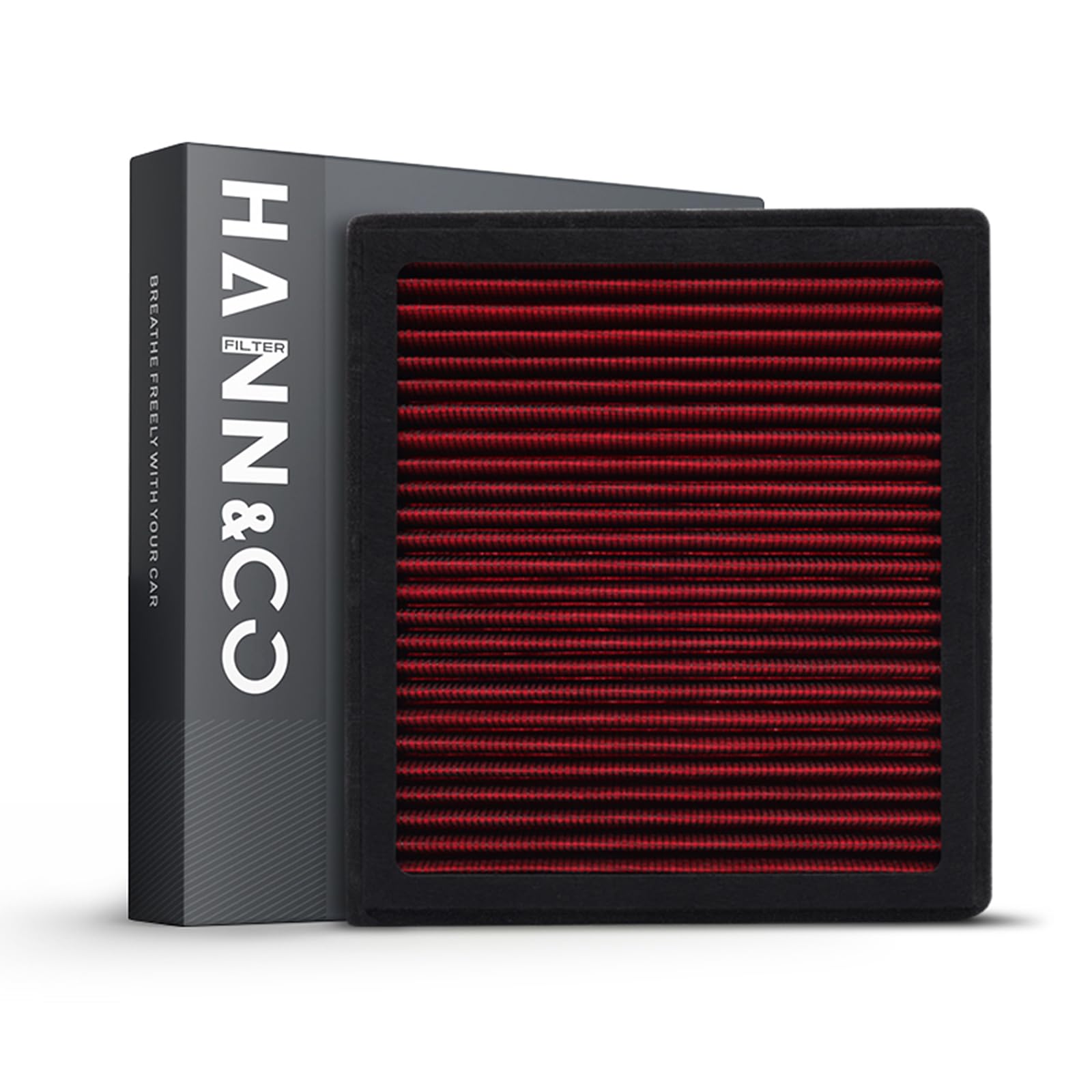 HANN&CO Washable And Reusable High Flow Cabin Air Filter