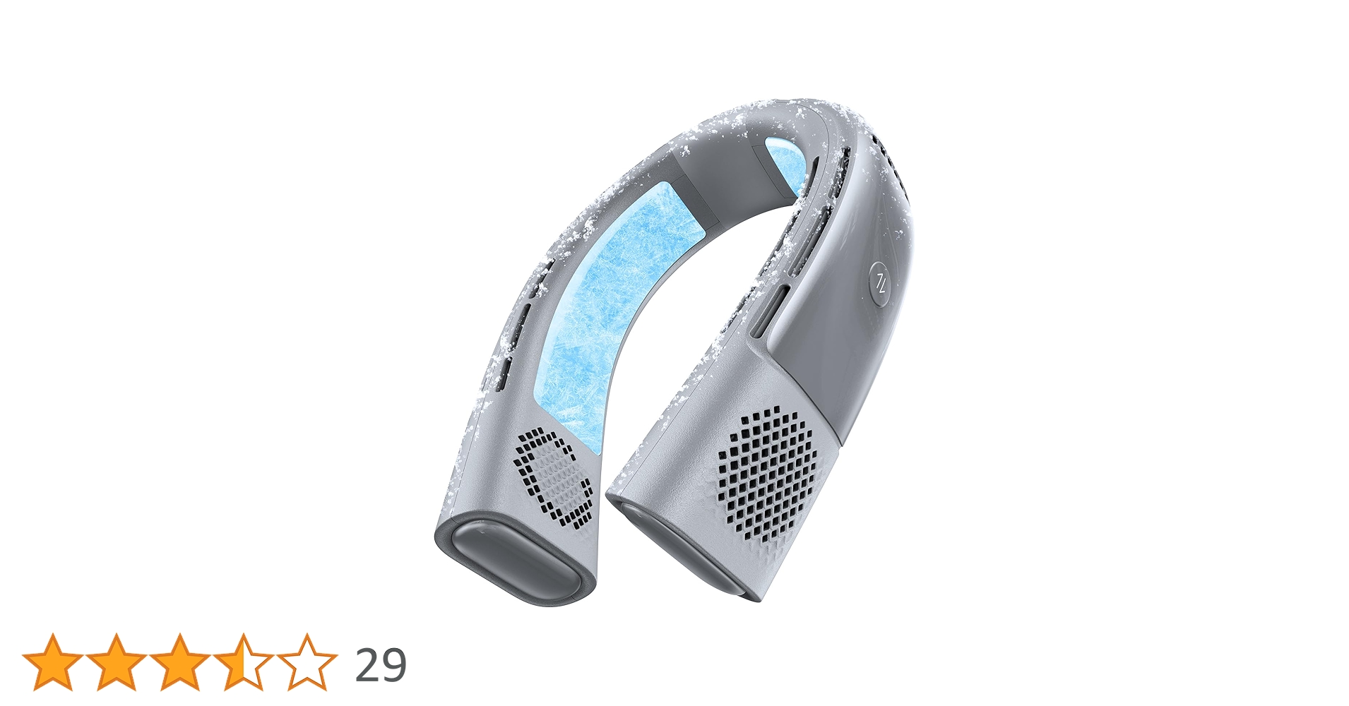 TORRAS COOLiFY 2S プラチナグレー 冷却プレート首掛け扇風機 Amazon | 【冷暖両対応・最強28h駆動】 TORRAS COOLiFY 2S ネック
