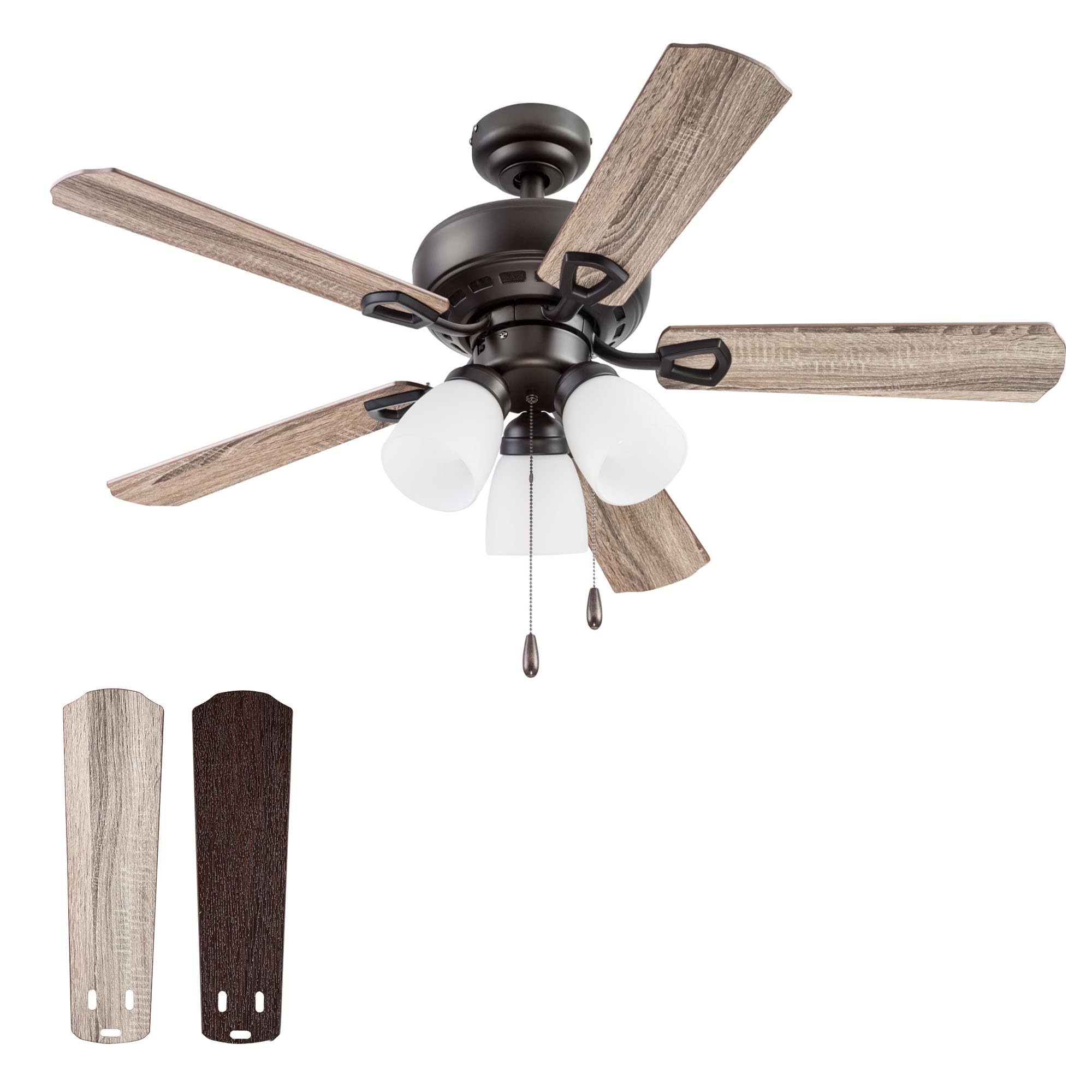 Portage Bay 51442 Miller Park Ceiling Fan