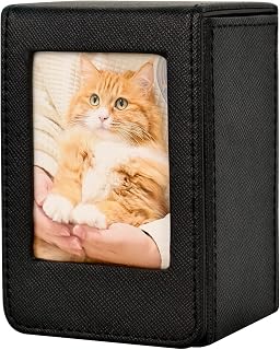 Storage Case for 2x3 Inch Films/Photos/Cards, Photo Storage Box for Fujifilm Mini 12 11 9 40 90 Evo LiPlay Instant Film (Black)