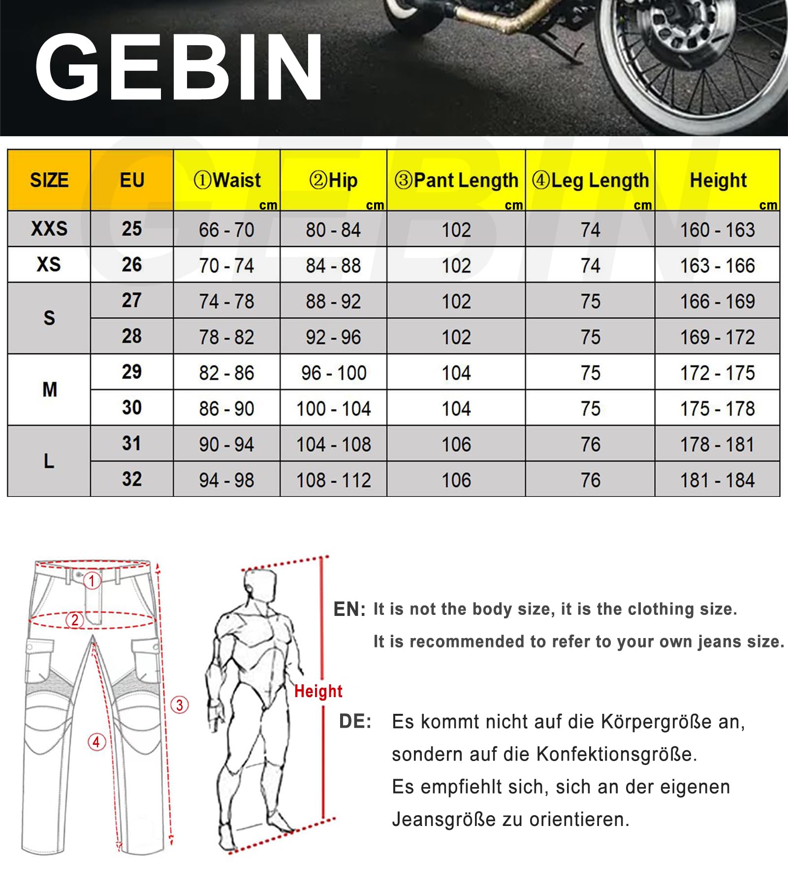 Mujer Pantalones De Motociclismo para Pantalones De Carreras De Motocross, Respirable Jeans De Moto, Motorcycle Biker Pants, 4 Equipo De Protección