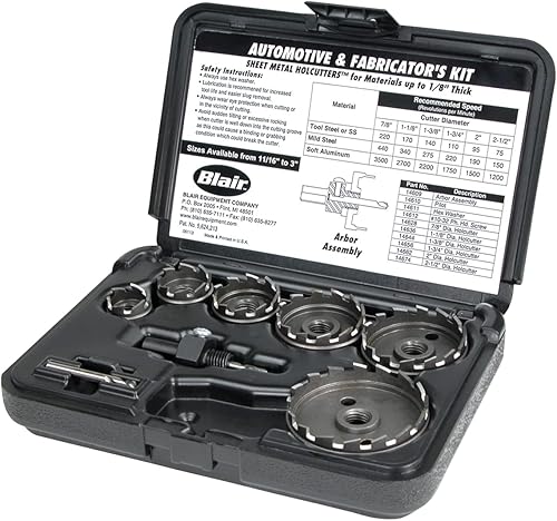 Juego de cortadores 14006 de Blair