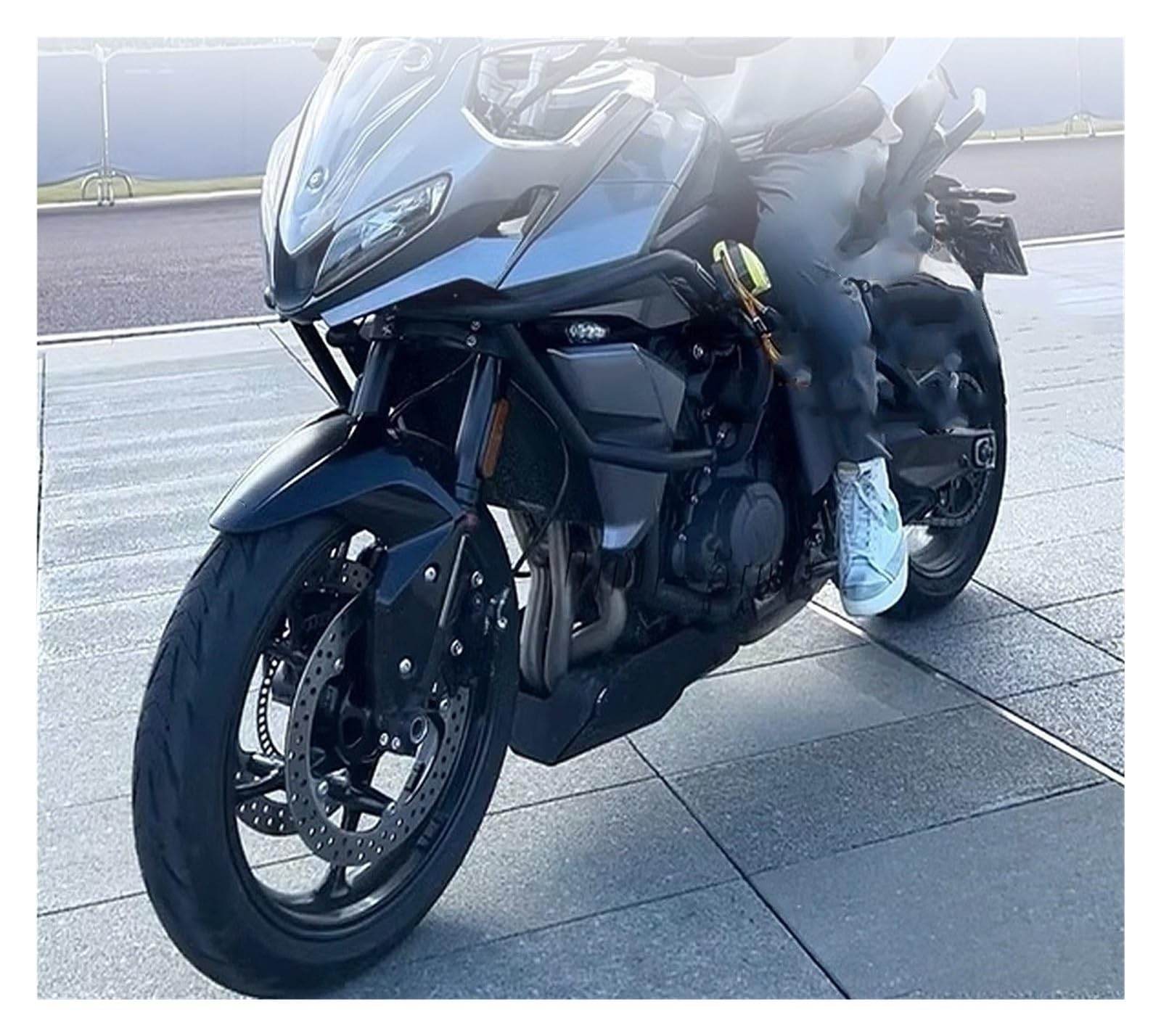Paracoppa motore moto Per Tiger Sport 660 2022- Per Trident 2021- Motore Del Motociclo Telaio Protezione Della Copertura Piastra Paramotore Bash Di