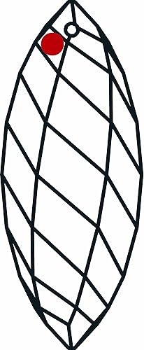 Miniatura 2 de Crystal SunCatcher Swarovski Strass Twist Rainbow Crystal Feng Shui Colgante Prisma