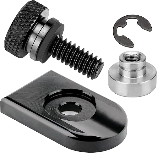 VG MOTO Kit de lengĂĽetas de tuerca para asiento de motocicleta, cubierta de perilla de montaje de tornillo de 14 "-20 roscas de repuesto para Harley VG MOTO Kit de lengĂĽetas de tuerca para asiento de motocicleta, cubierta de perilla de montaje de tornillo de 14 "-20 roscas de repuesto para Harley