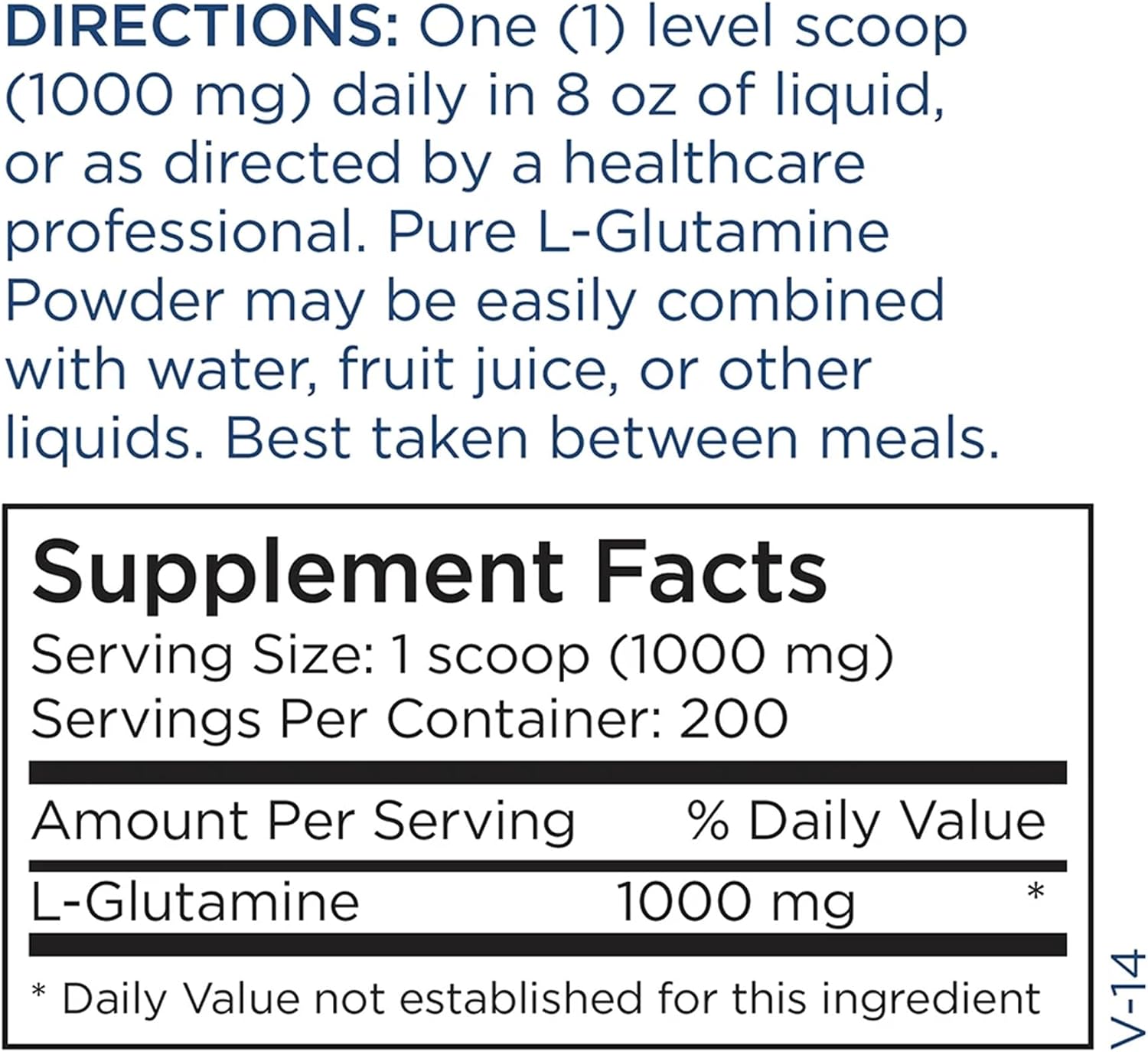 Metabolic Maintenance L-Glutamine Powder – 1000mg, Amino Acid Supplement, Easy Drink Mix, Supports Gut Health & Recovery for Women & Men – Unflavored, 200g (200 Servings) - Image 4