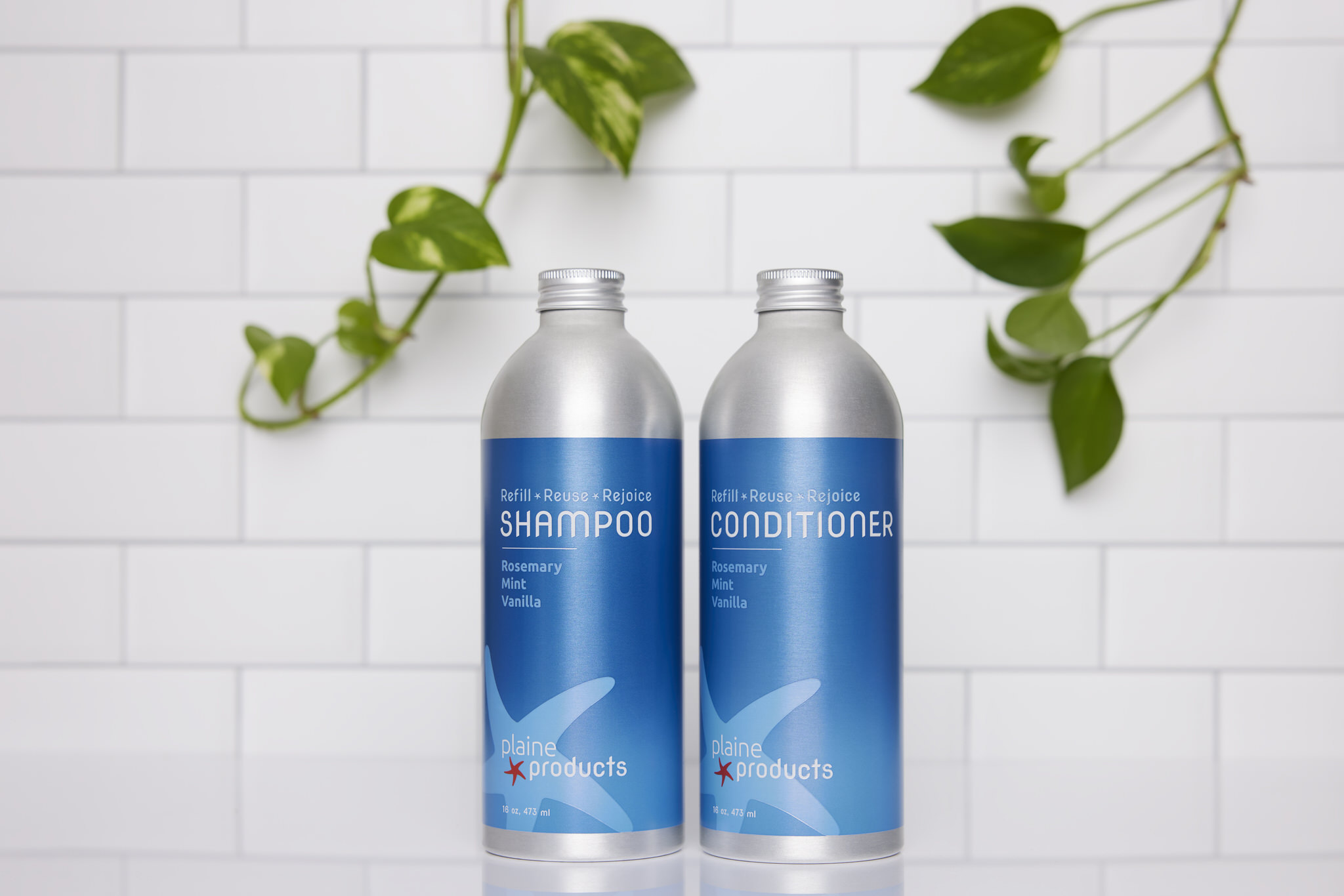 Amazon.com : Plaine Products Eco-Friendly Shampoo and Conditioner