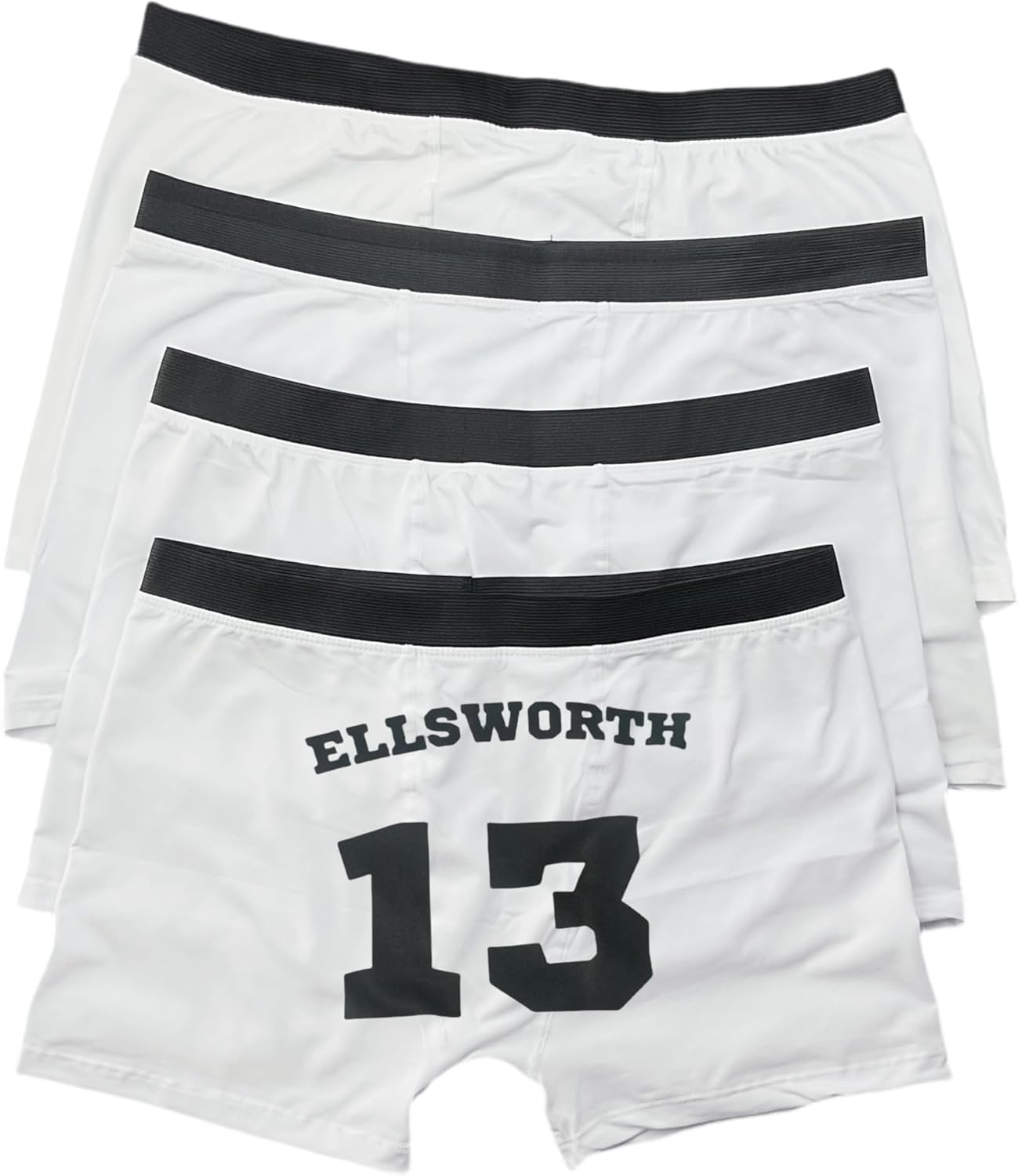 Sublimation Men Boxer Briefs Blank Polyester White Underwear for Men 4 Packs - Image 6