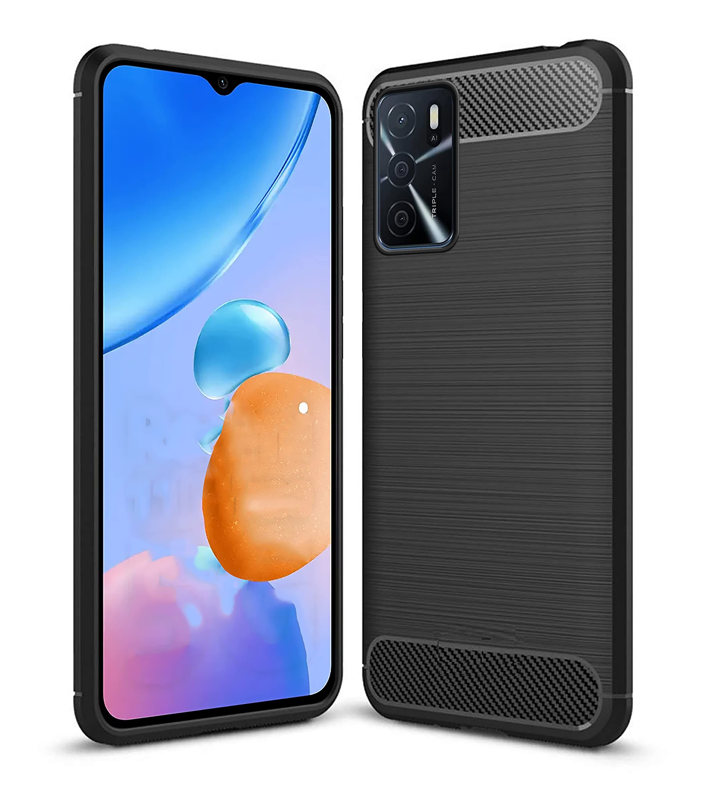 Zapcase Back Cover Case for Oppo A16 | Compatible for Oppo A16 Back Cover Case | 360 Degree Protection | Soft and Flexible (TPU | Matte Black) (B09JCGQ2FS) Amazon Price History, Amazon Price Tracker