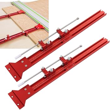 Track Saw Parallel Guide Rail System for Woodwork, Circular Saws Track Set