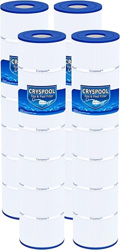 Cryspool 07116 Filtro compatible con Jandy CL580, CV580, A0104100, R0357900, PJAN-145, C-7482, FC-0820, cartucho de filtro de piscina de 145 pies