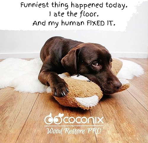 Miniatura 9 de Coconix - Kit de reparación de suelos y muebles; restaurador para tu mesa de madera, armario, revestimiento, puerta y mesa de noche; instrucciones