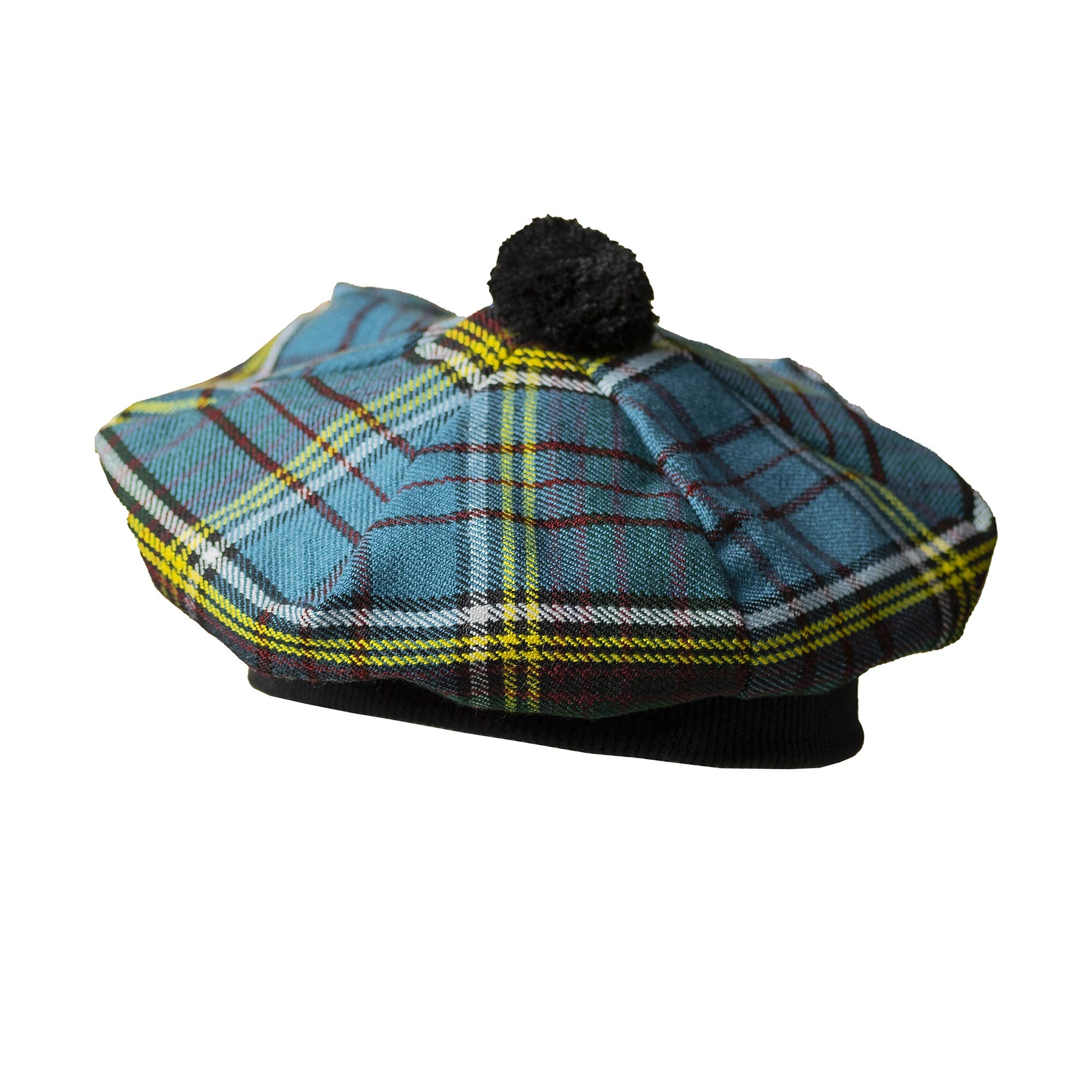 UMAMScottish Traditional Tam o' Shatner Acrylic Wool Tammy Hat Flat Bonnet Kilt Many Tartans