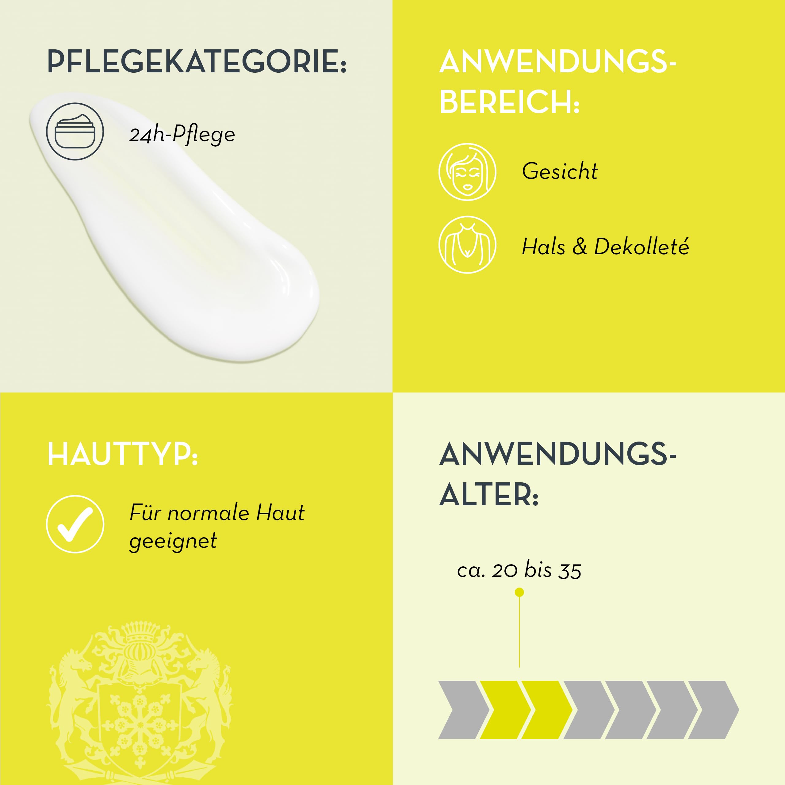 JEAN D'ARCEL PRESTIGE crème vita fine - 24h Gesichtscreme gegen feine Falten – Mit Vitamin C, A & E - 50 ml