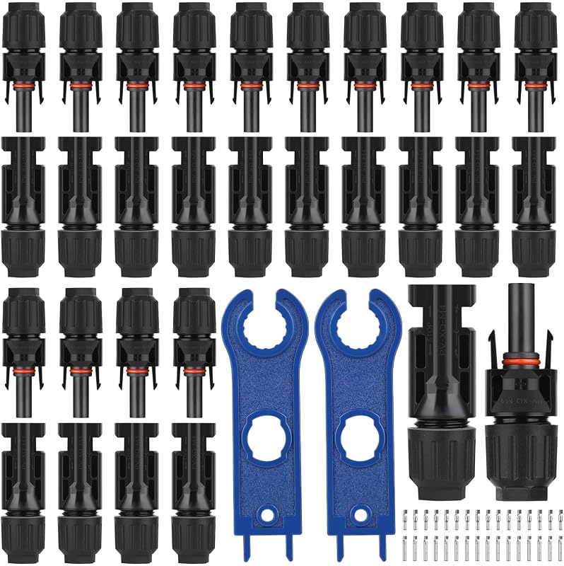 Selizo 14 Pár Napelem Csatlakozó IP67 Hím/Nő 2.5-6mm² Fotovoltaikus Kábel Dugó