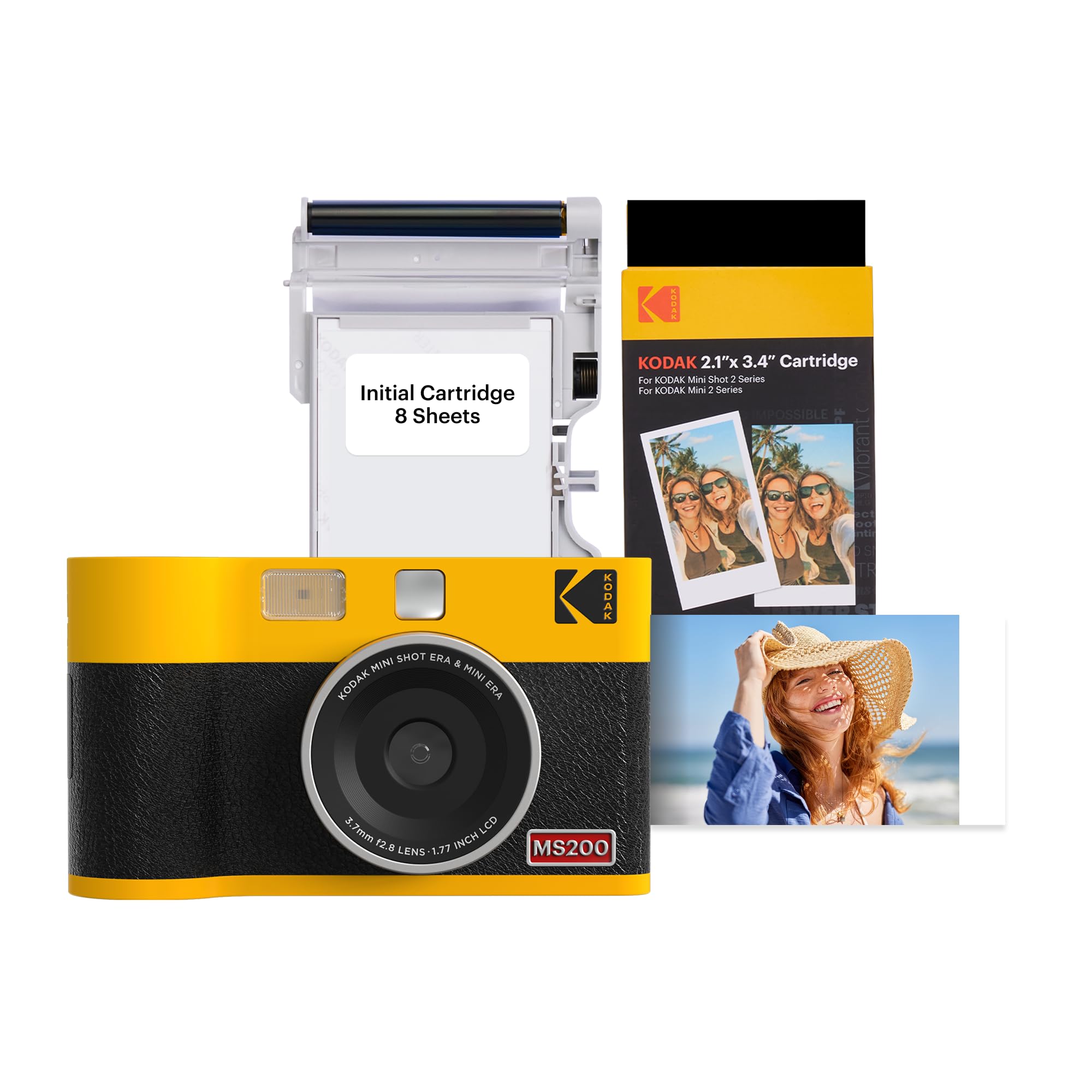 Amazon.com : KODAK Mini Shot 2 ERA 2x3” Instant Digital Camera