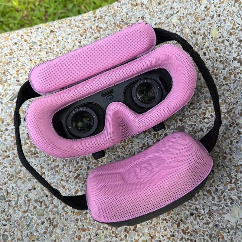 Compatibile con DJI Goggles 3 Copertura cuscino facciale | Spugna morbida, antipolvere, confortevole, sostituibile(E)