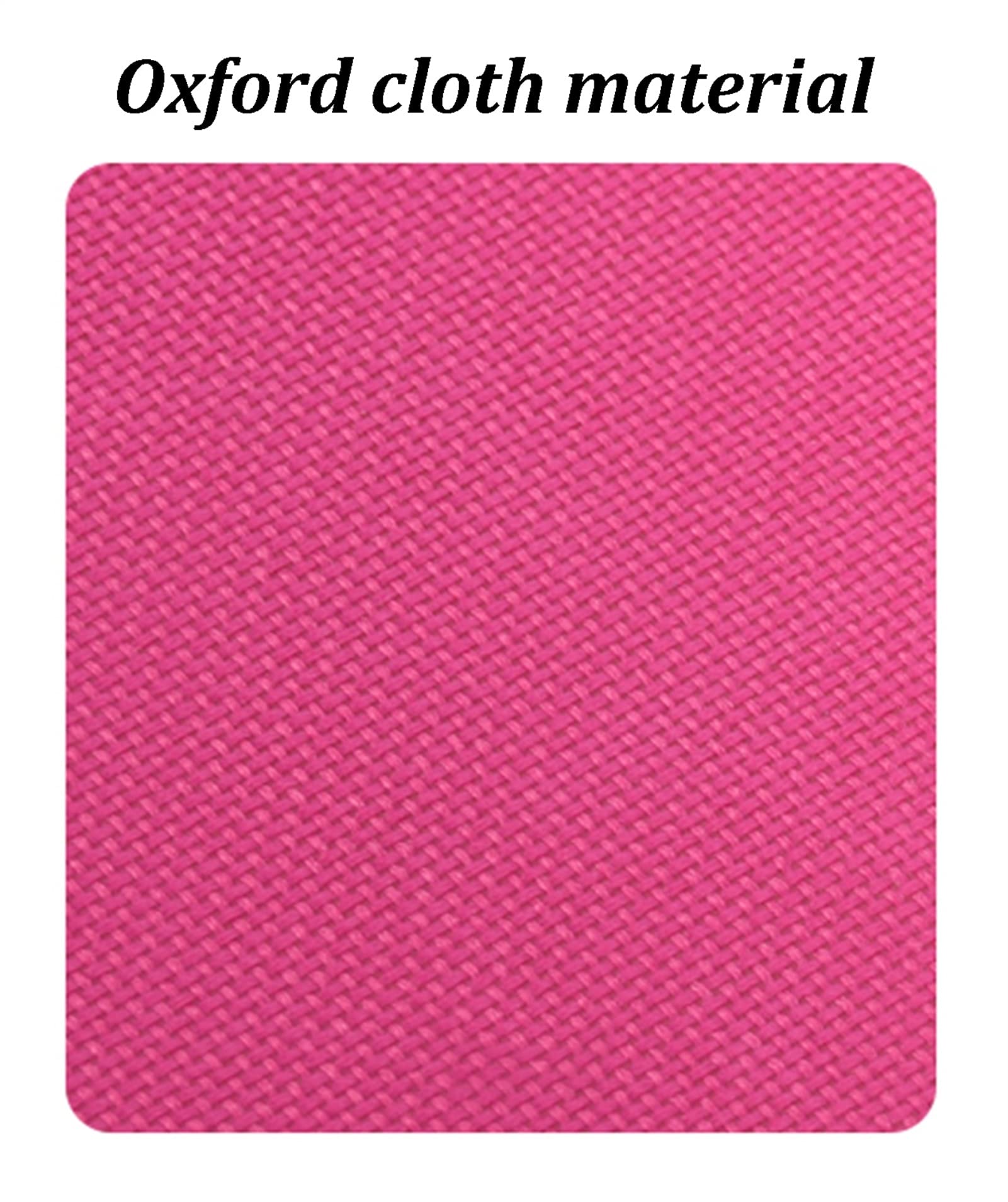 Turnmatte Weichbodenmatte Oxford-Tuch-Falten-Gymnastik-Matte, wasserdicht und leicht zu tragen Trainingsmatte Fitness-Matte, Home Gymnastanz Studio-Crash-Pad (Color : Pink)