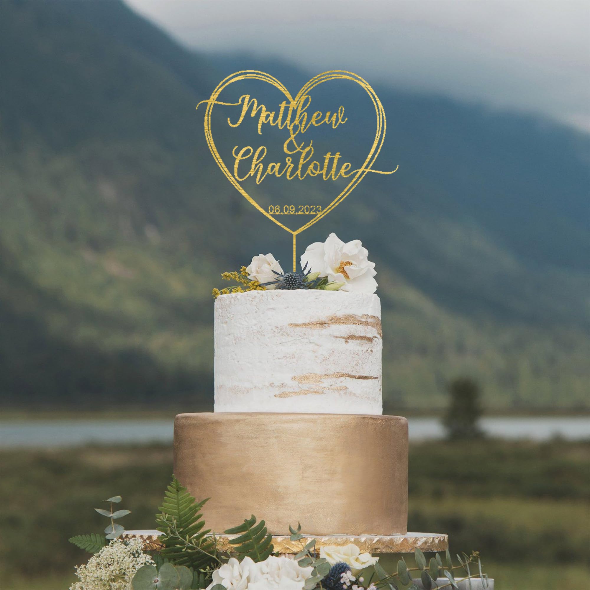 Wedding Cake Sign