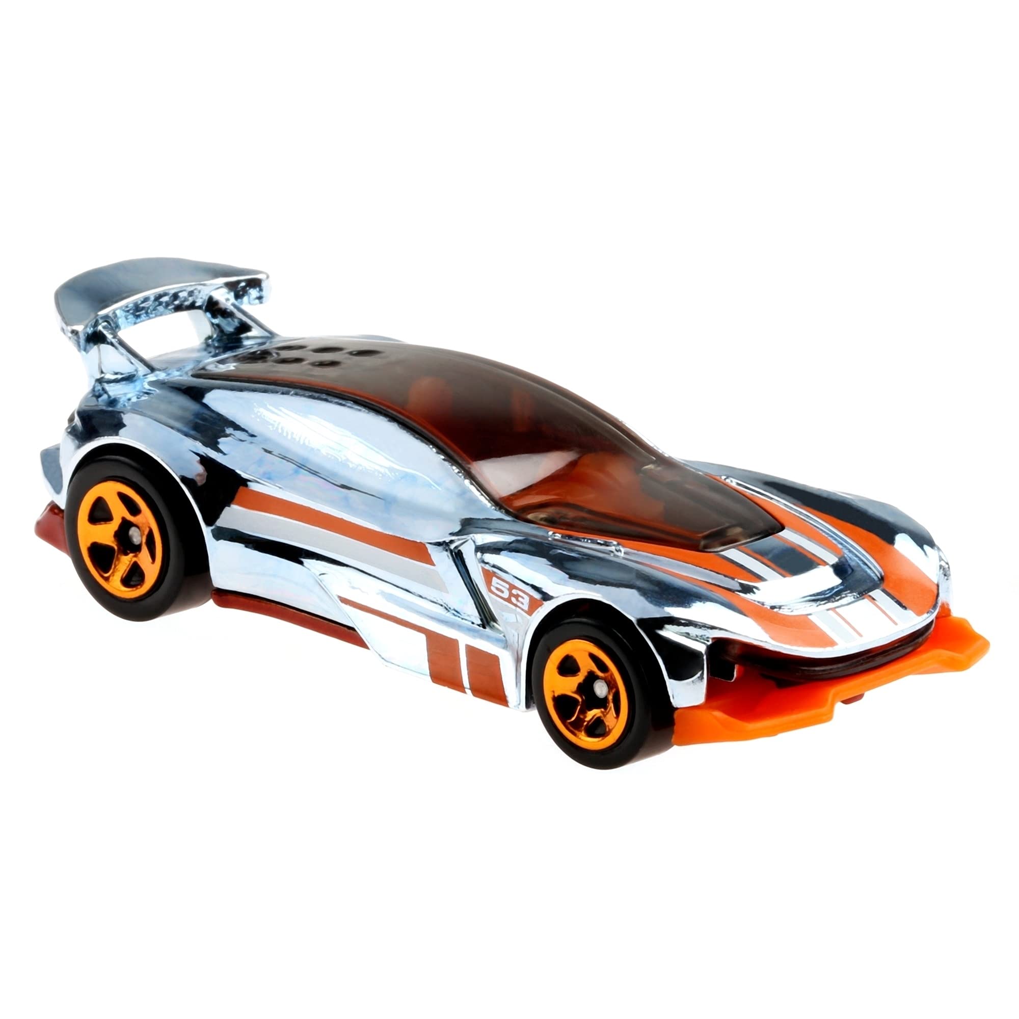 Amazon.com: Hot Wheels 53rd Anniversary Orange & Blue Car