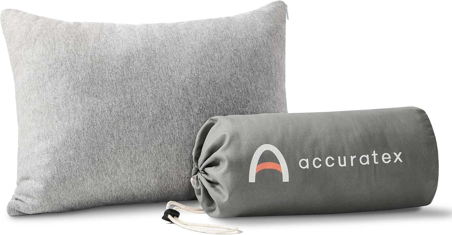 Besst Survivor Cuscino Memory Foam Comprimibile Da Viaggio | Leggero Con Federa Lavabile, Per Campeggio E Trekking