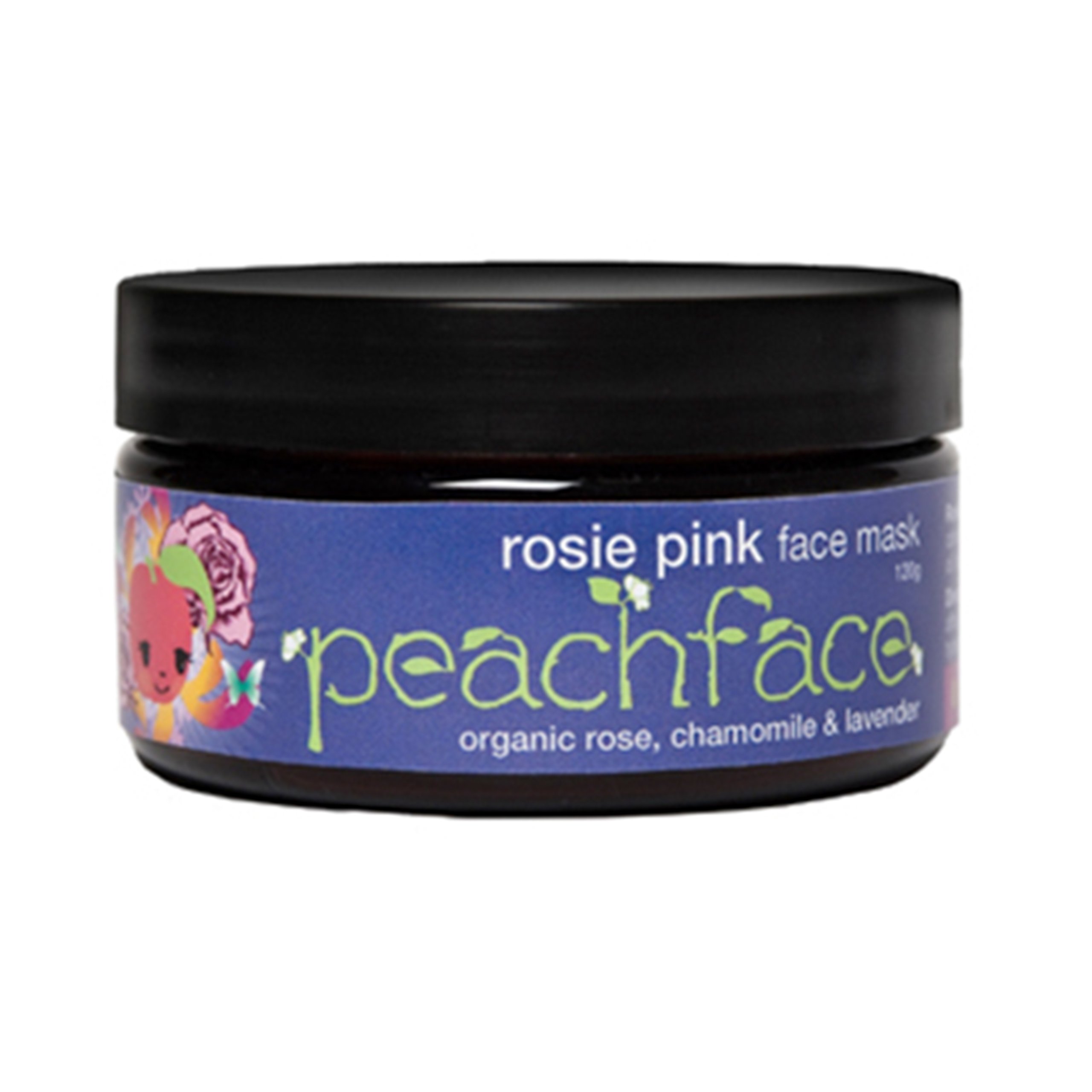 Peachface Tween Rosie Pink Face Mask with Organic Rose/ Chamomile and Lavender 120ml