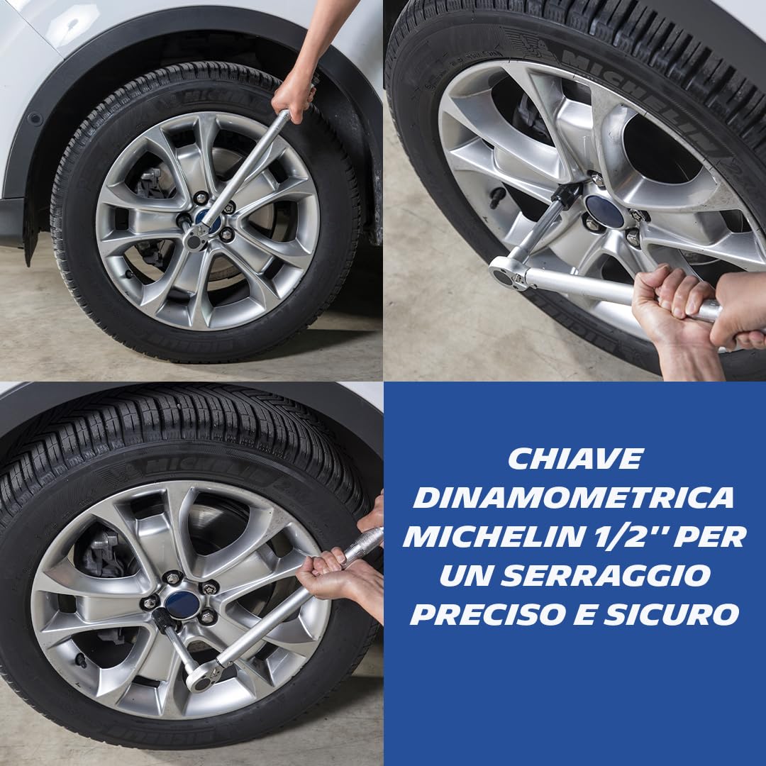 MICHELIN Chiave dinamometrica, blu, L con valigetta