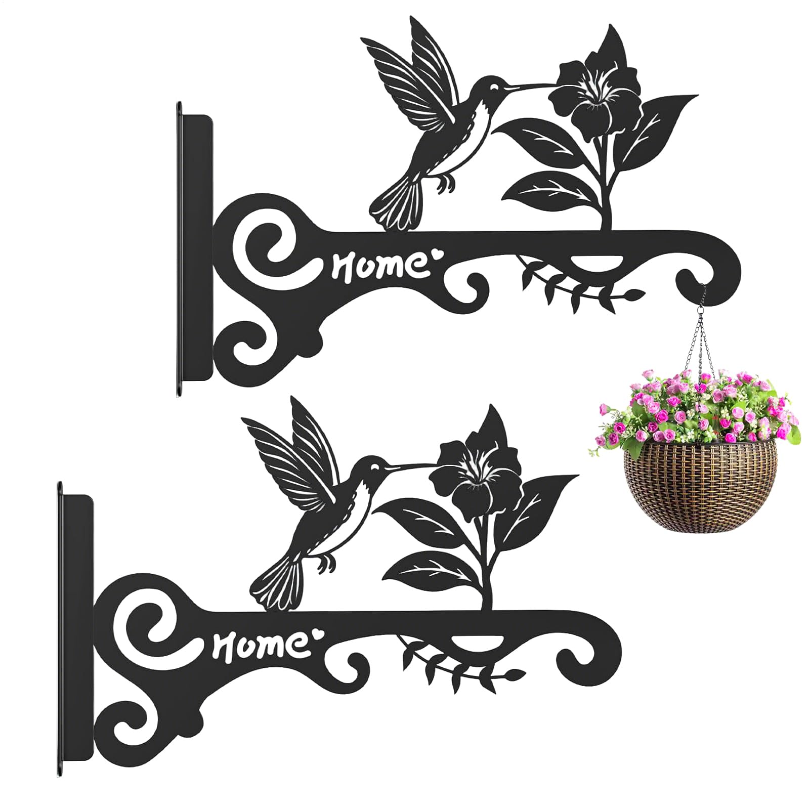 Supports pour Jardinière et Lanterne | Décoration Oiseau pour Balcon