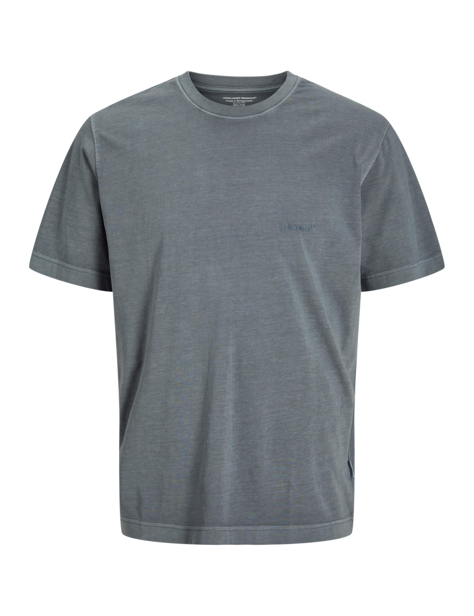 JACK & JONES Jorvarenna Pigment Dye Tee SS Crew Neck, Stormy Weather, S
