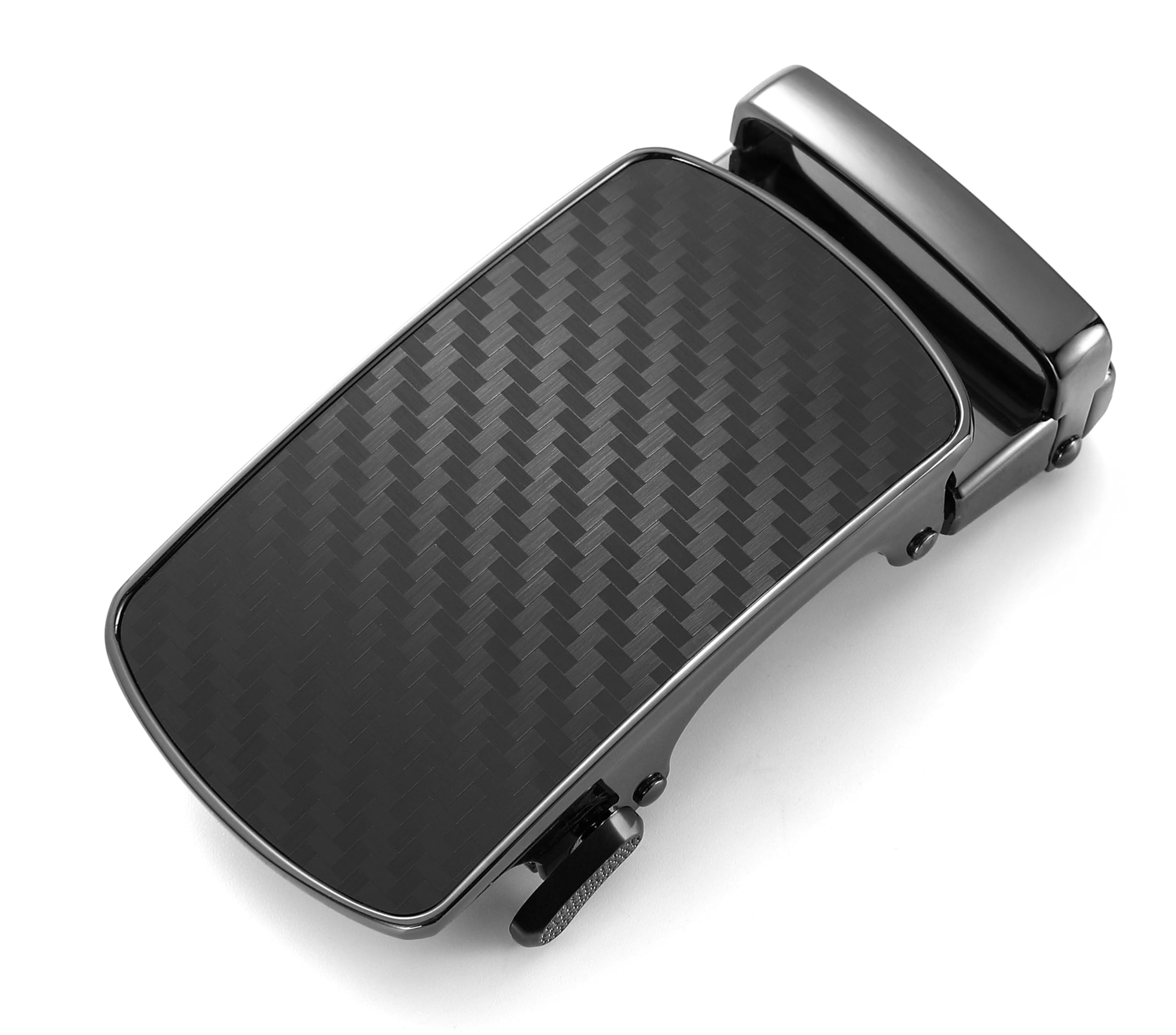 CHAOREN 40mm Ratchet Belt Buckle Only for 1 3/8 Slide Belt Strap, Automatic Click Buckle Adjustable