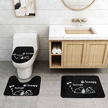スヌーピー　洋式トイレ３点セット　未開封 SNOOPY お楽しみセット2025 トイレマットセット 3点 約55×60cm