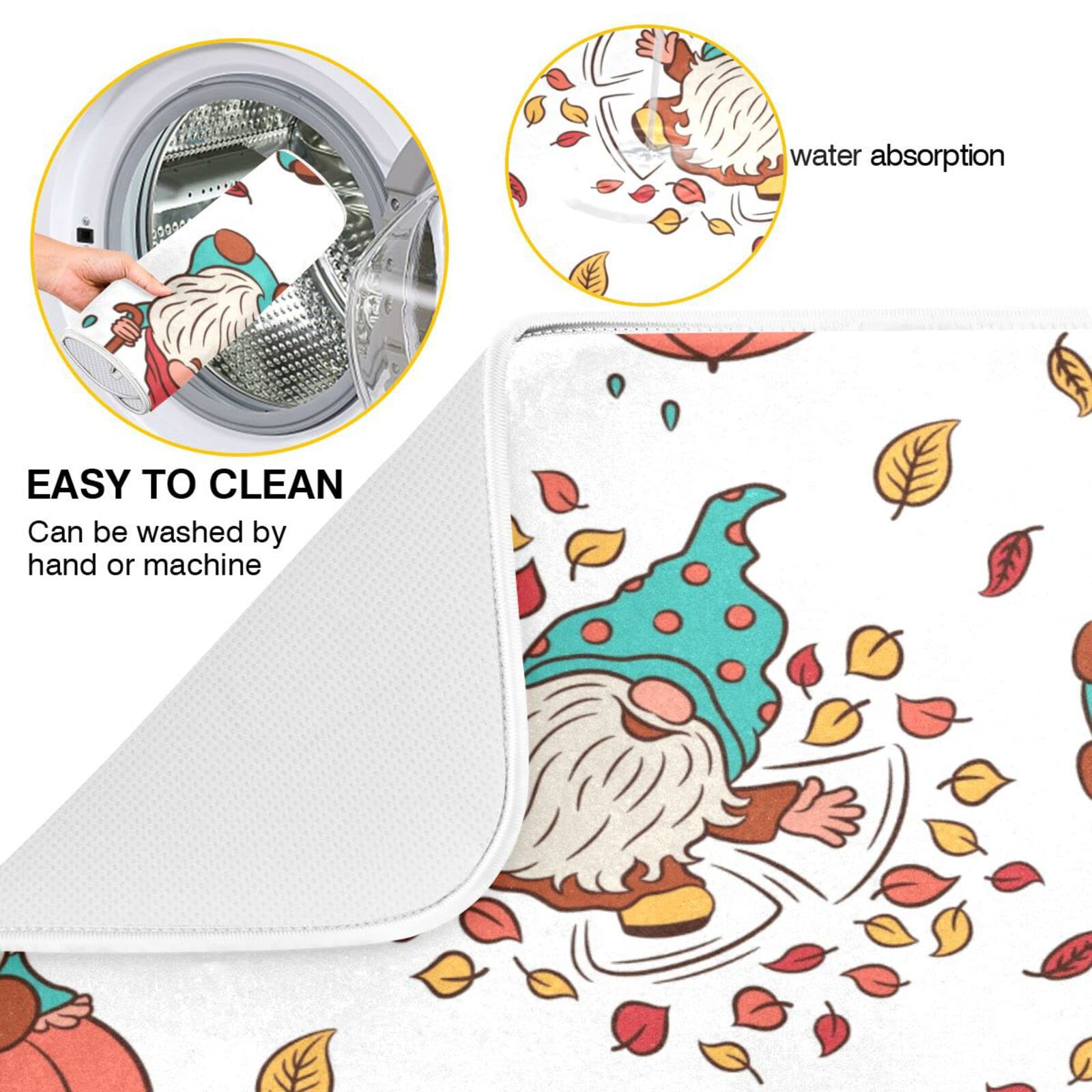 Hexteria Tapis De Séchage En Microfibre Absorbant Et