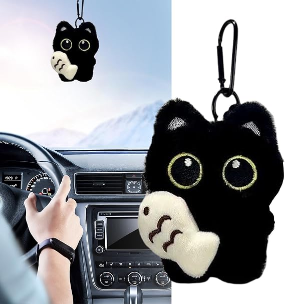 Cat Keychain Plush Cute Bag Purse Charms Novelty Party Favors
