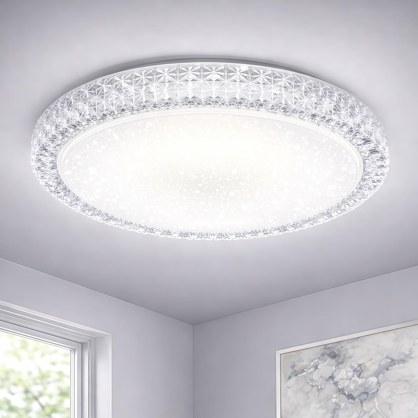 Imitated Crystal Ceiling Light