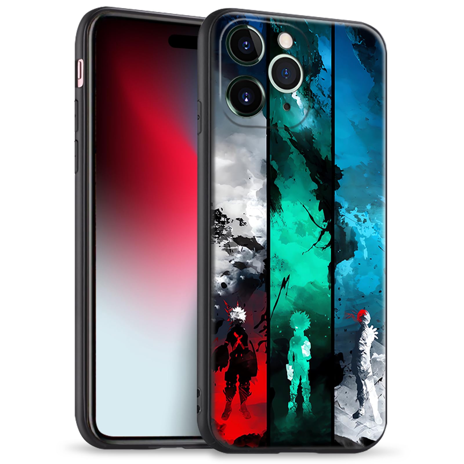 Apple - ★kaachan★ Amazon.com: Akatxezy Deku, Kacchan and Shoto Japanese Anime