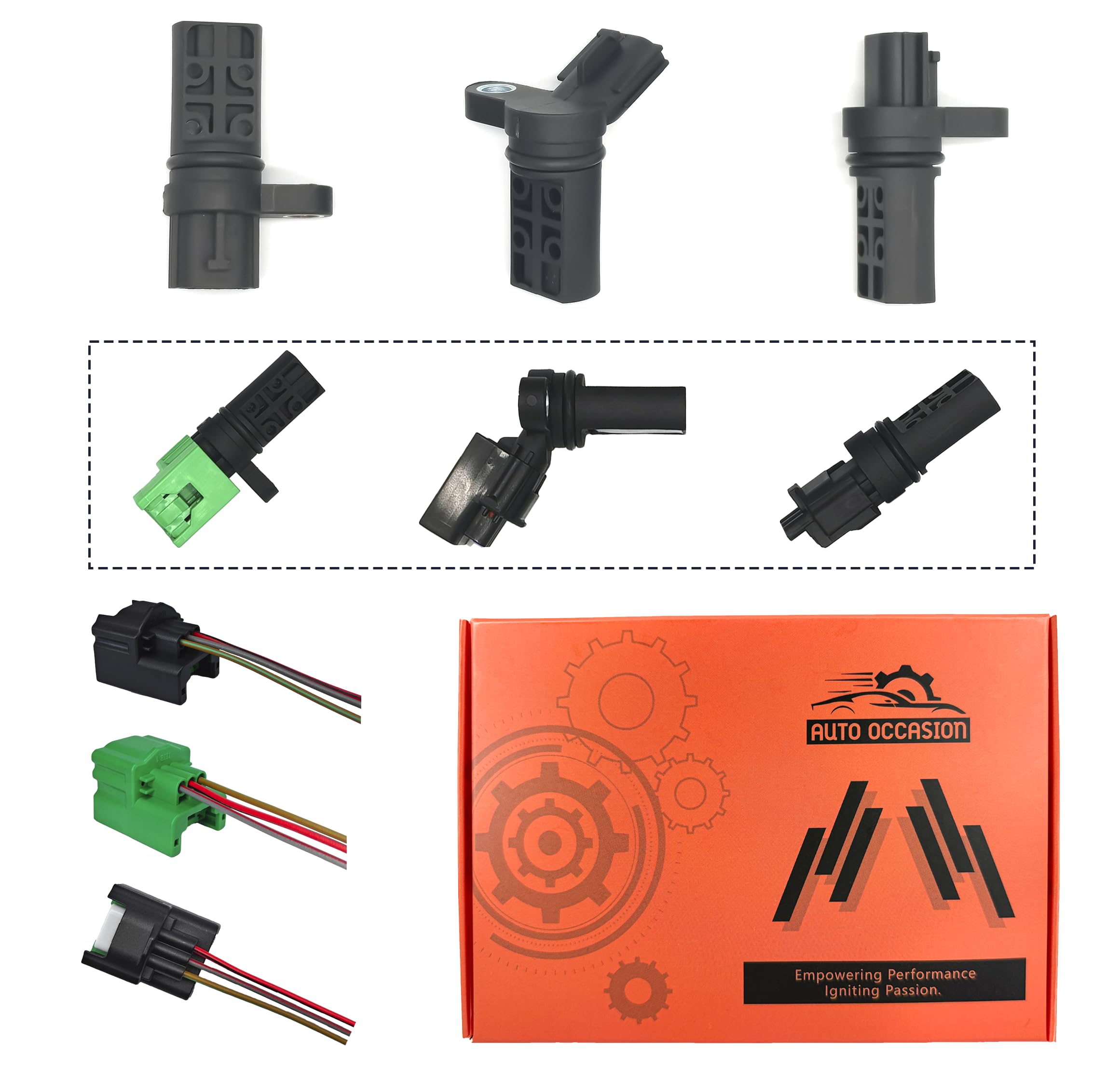 AUOSTMO 2PCS Camshaft & Crankshaft Position Sensor Connector Harness - Compatible With Nissan & Infiniti 23731-6J906 - View #5