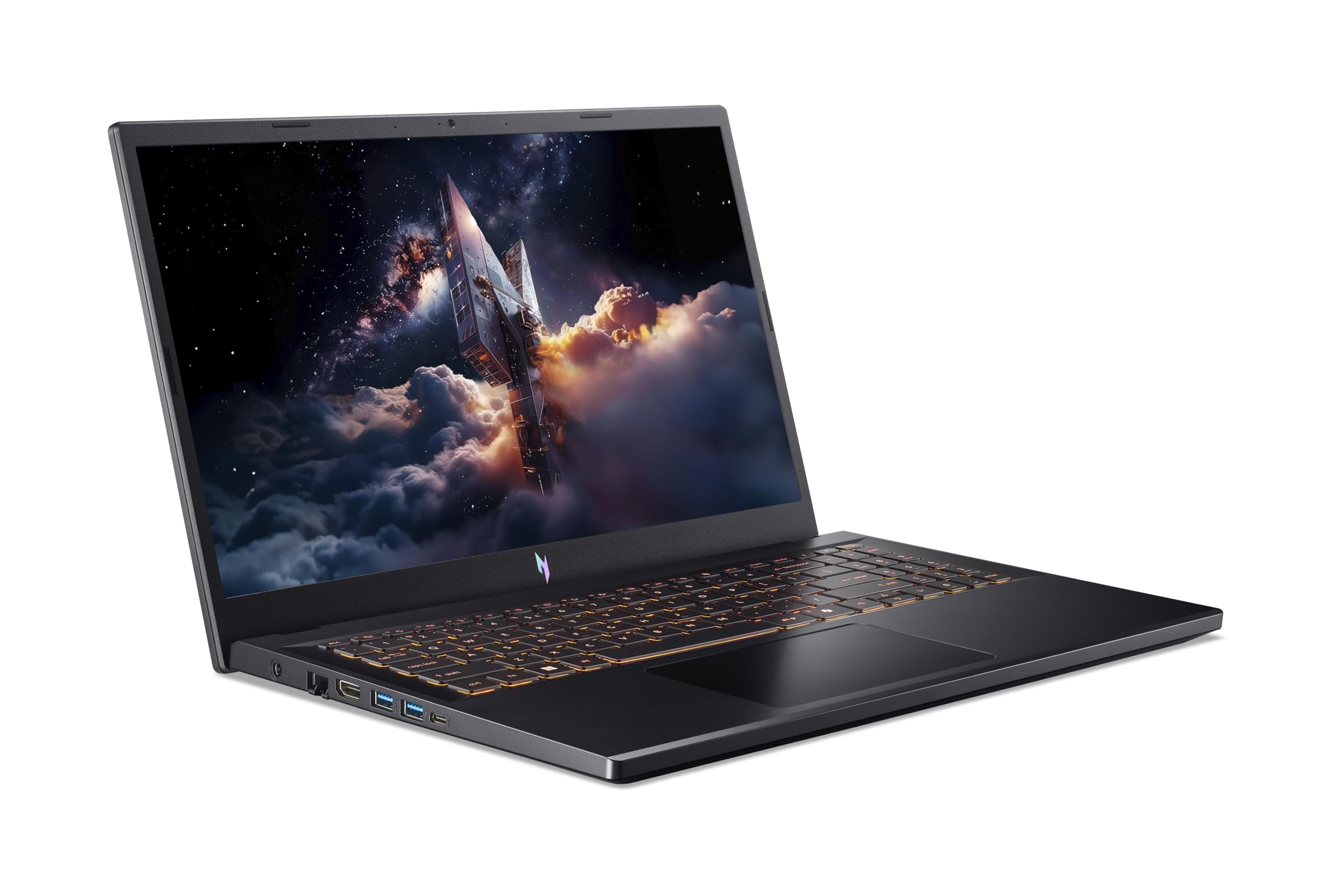 Acer Nitro V 15 (ANV15-52-99W) Computer portatile da gaming da 15,6 pollici, schermo FHD IPS 180 Hz, Intel Core i9-13900H, 32 GB RAM, SSD da 1 TB, NVIDIA GeForce RTX 5060, Windows 11, QWERTZ, tastiera