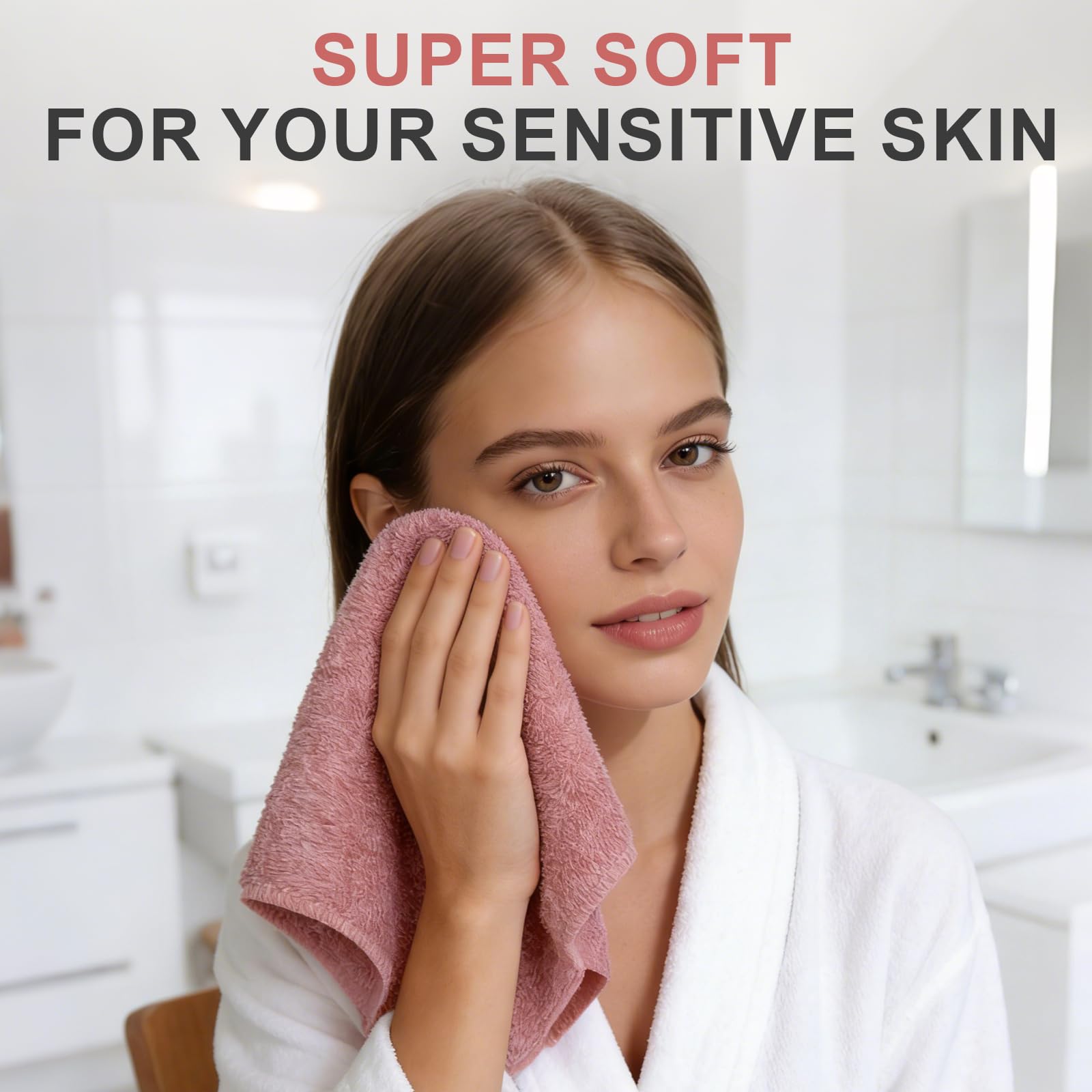 Premium Washcloths - 10 Pack Super Soft -7