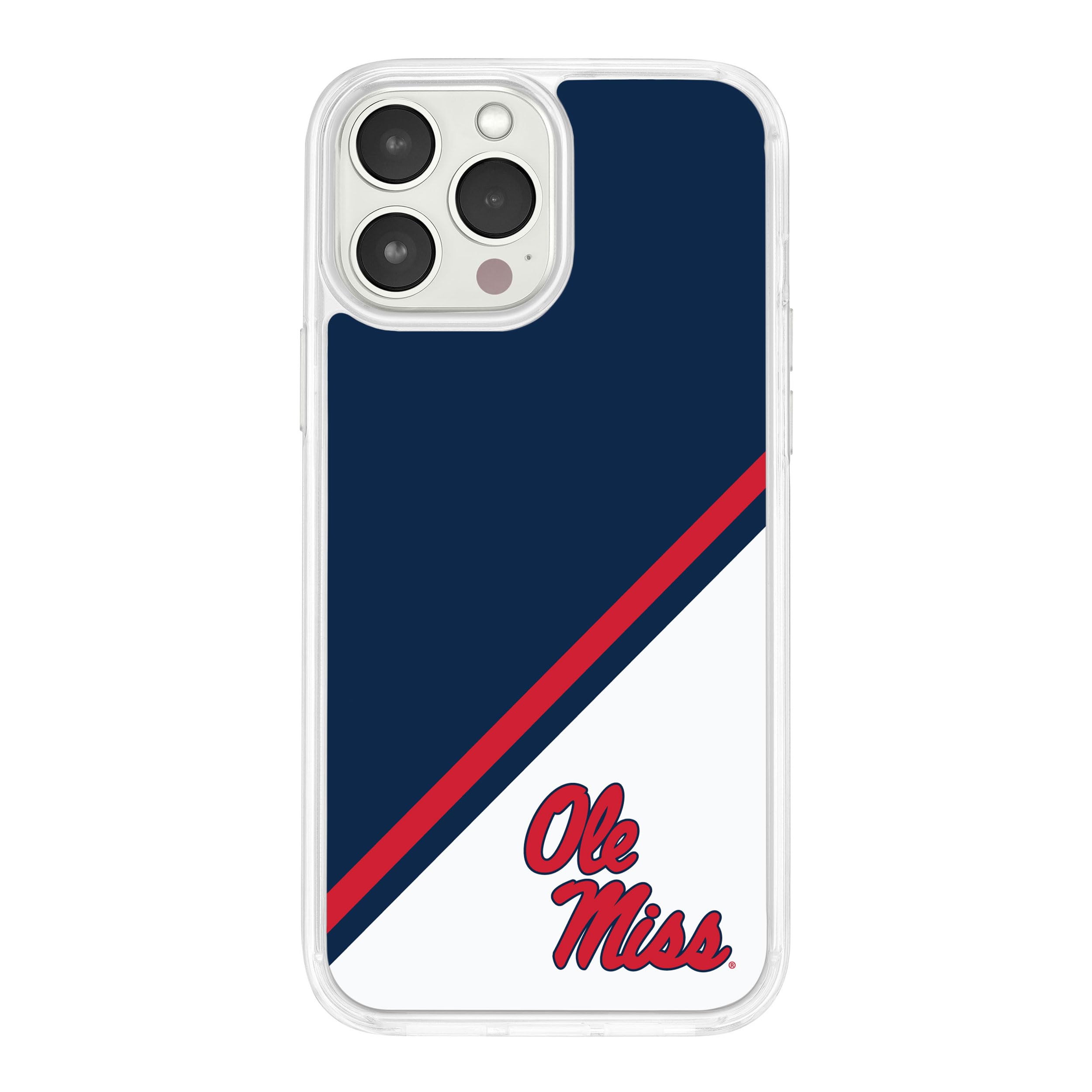 Affinity Bands Mississippi Ole Miss Rebels HD Phone Case Compatible with MagSafe Apple iPhone 15 (Champion Series)