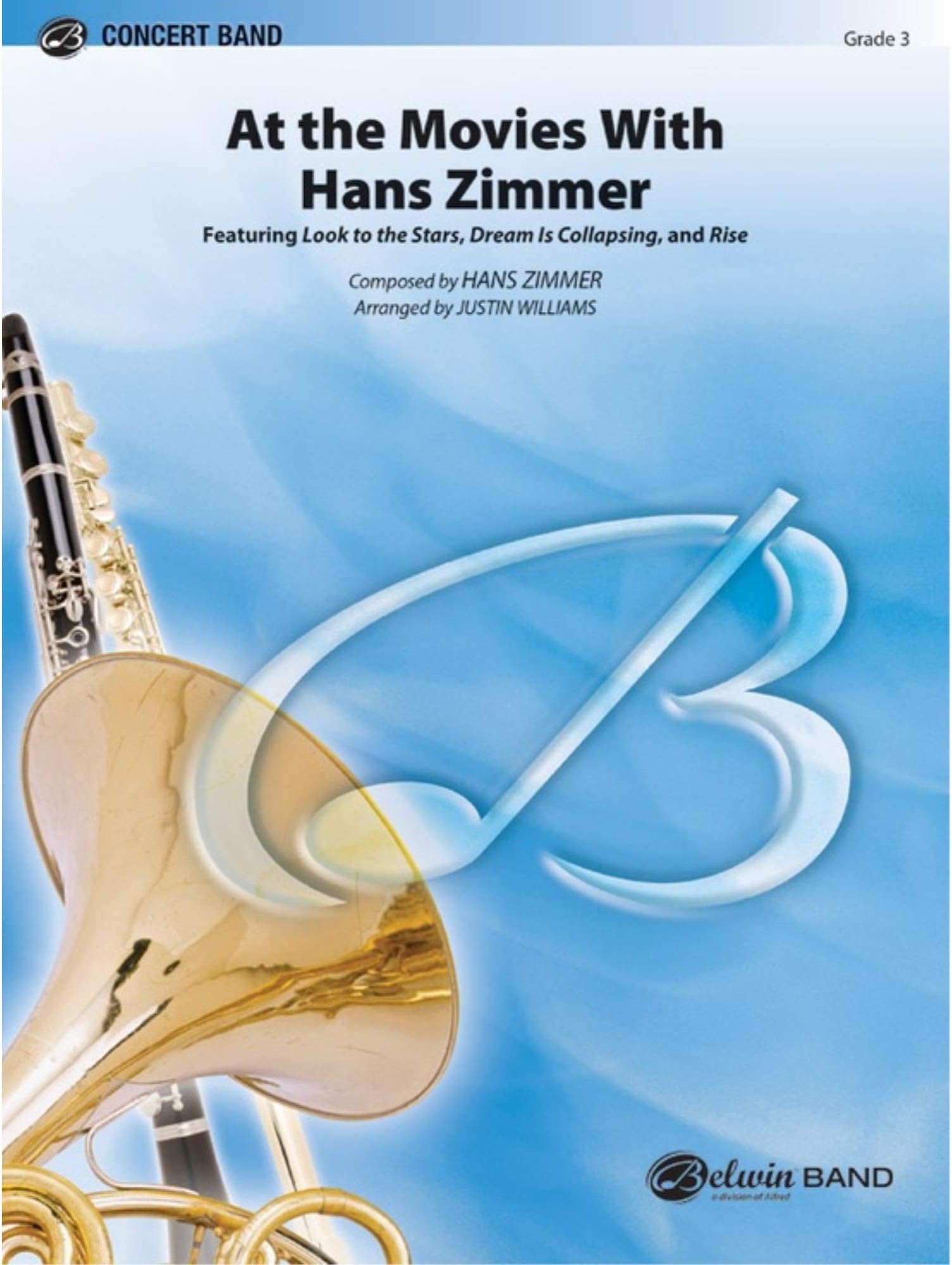 At the Movies with Hans Zimmer: Featuring: Look to the Stars / Dream Is Collapsing / Rise, Conductor Score