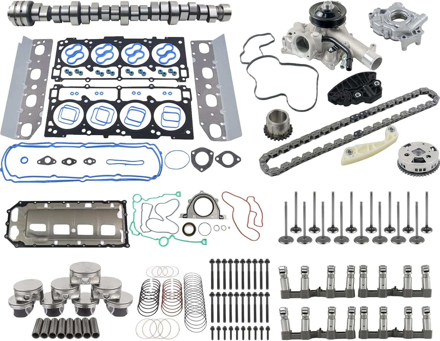Koomaha MDS 5.7 HEMI Engine Overhaul Rebuild Kit for 0915