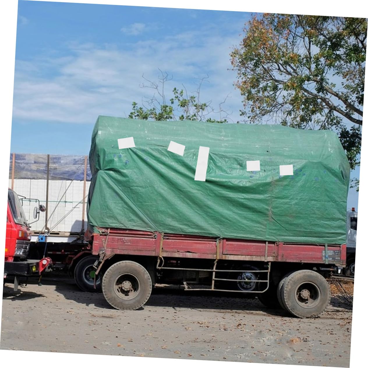 Toddmomy Ruban Étanche Bande Commerciale Bande De Fixation Larme Noir Tente Maillage De Bande De Cloison Sèche Ruban De Scellement Tissu en Fibre De Verre Blanche