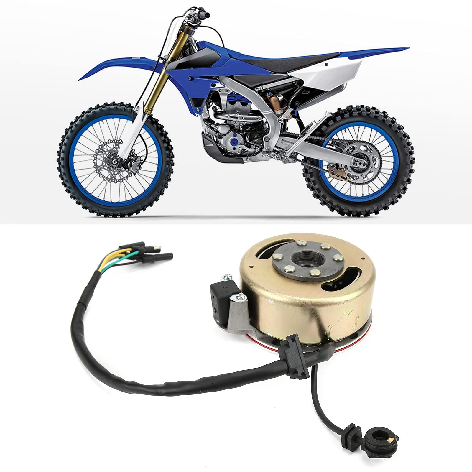 Piaggio Oud Type 50cc Ontsteking Stekker / Stator Reparatie - MSSH