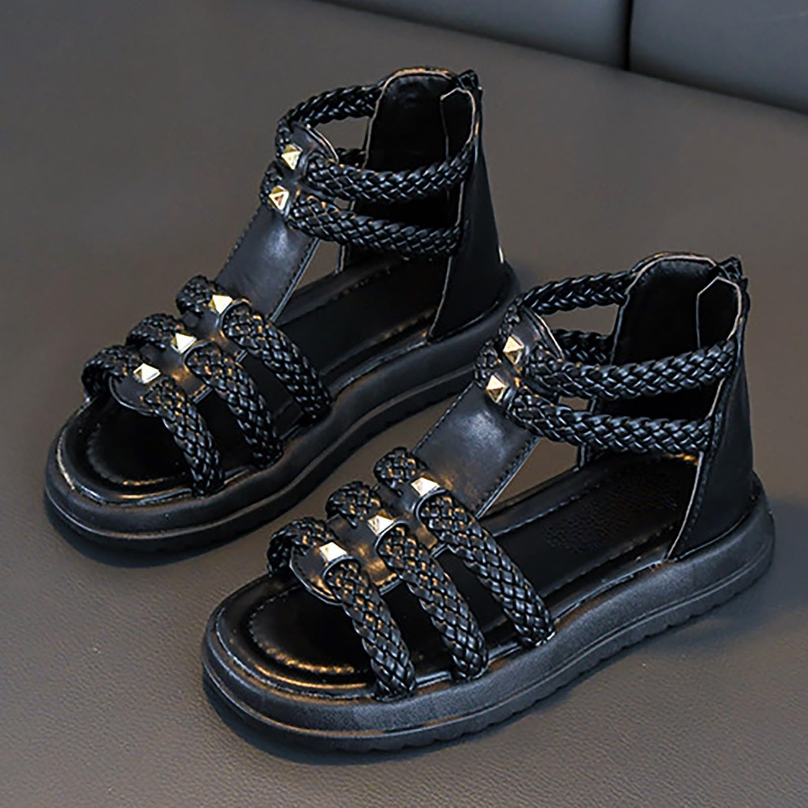 Sandales de Plage Enfant Fille, Sandales d'été Confortables pour Filles avec Semelle Flexible adaptées aux activités extérieures et à la Vie Quotidienne