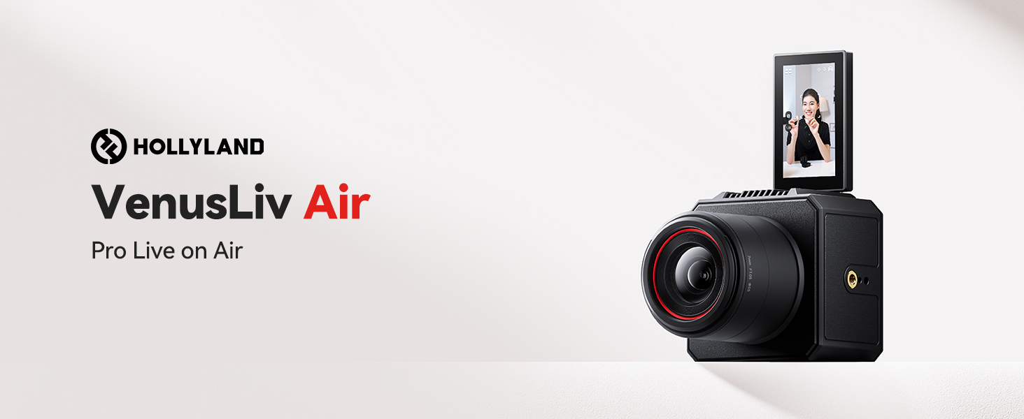 Hollyland VenusLiv Air Live Streaming Camera,1/1.3