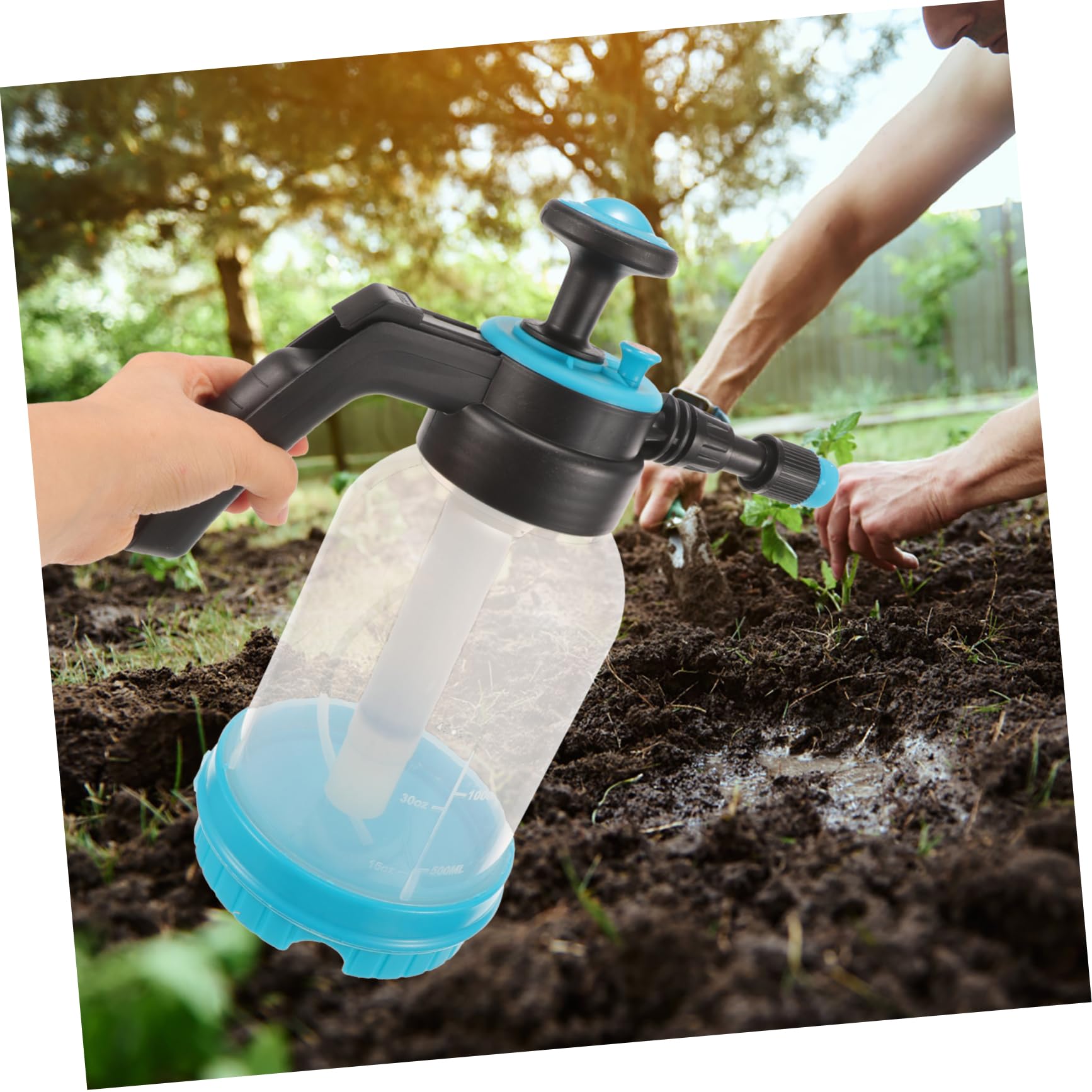 ORFOFE Hochdruck Sprühflasche mit Große Kapazität Wassersprüher für Garten und Haushalt Feiner Nebel Wasserzerstäuber Robust und Vielseitig für Pflanzenbewässerung und