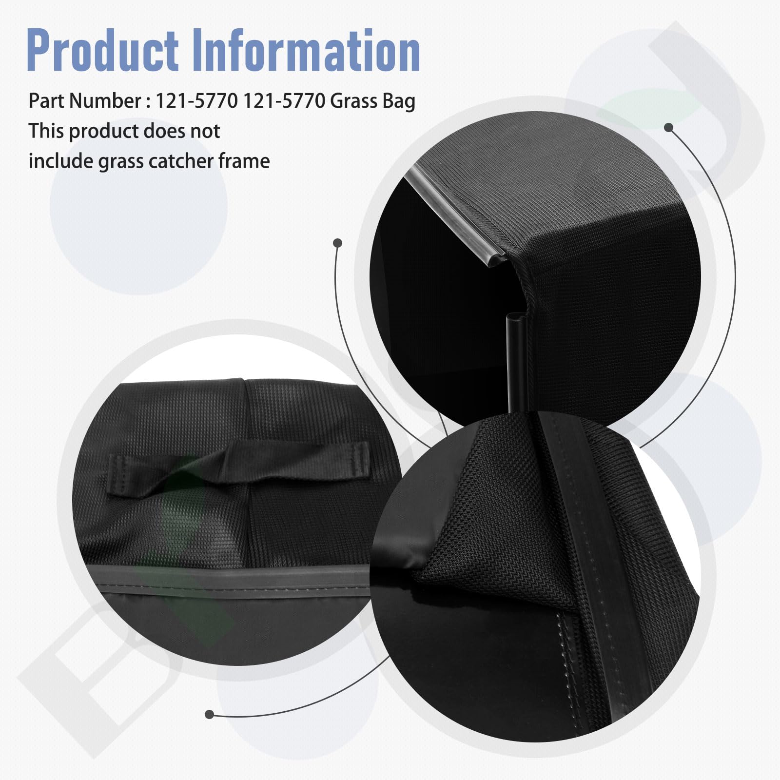 BaoBag 121-5770 - Bolsa de césped Compatible con Toro TimeMaster de 30 Pulgadas (1)