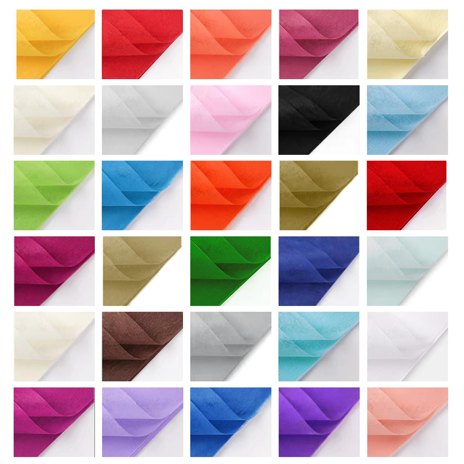 300 Fogli Carta Velina Colorata A4 - 29x20cm 30 Colori Per Regali E Fai Da Te - Foto 8