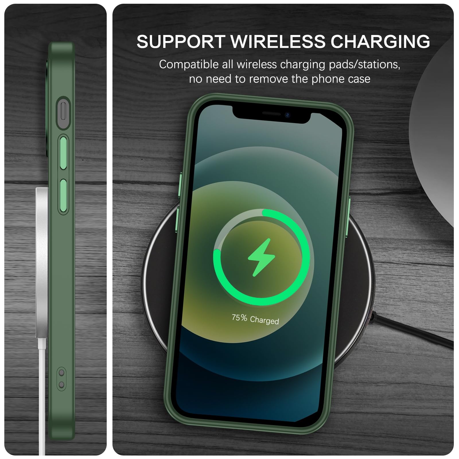 Iphone 12 Neuf BENTOBEN Coque Agnétique Pour IPhone 12 Pro Ax Copatible Avec Coque Magsafe Iphone 12